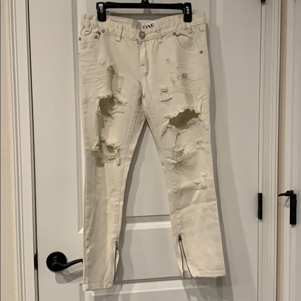 One by One Teaspoon Jeans Size 28